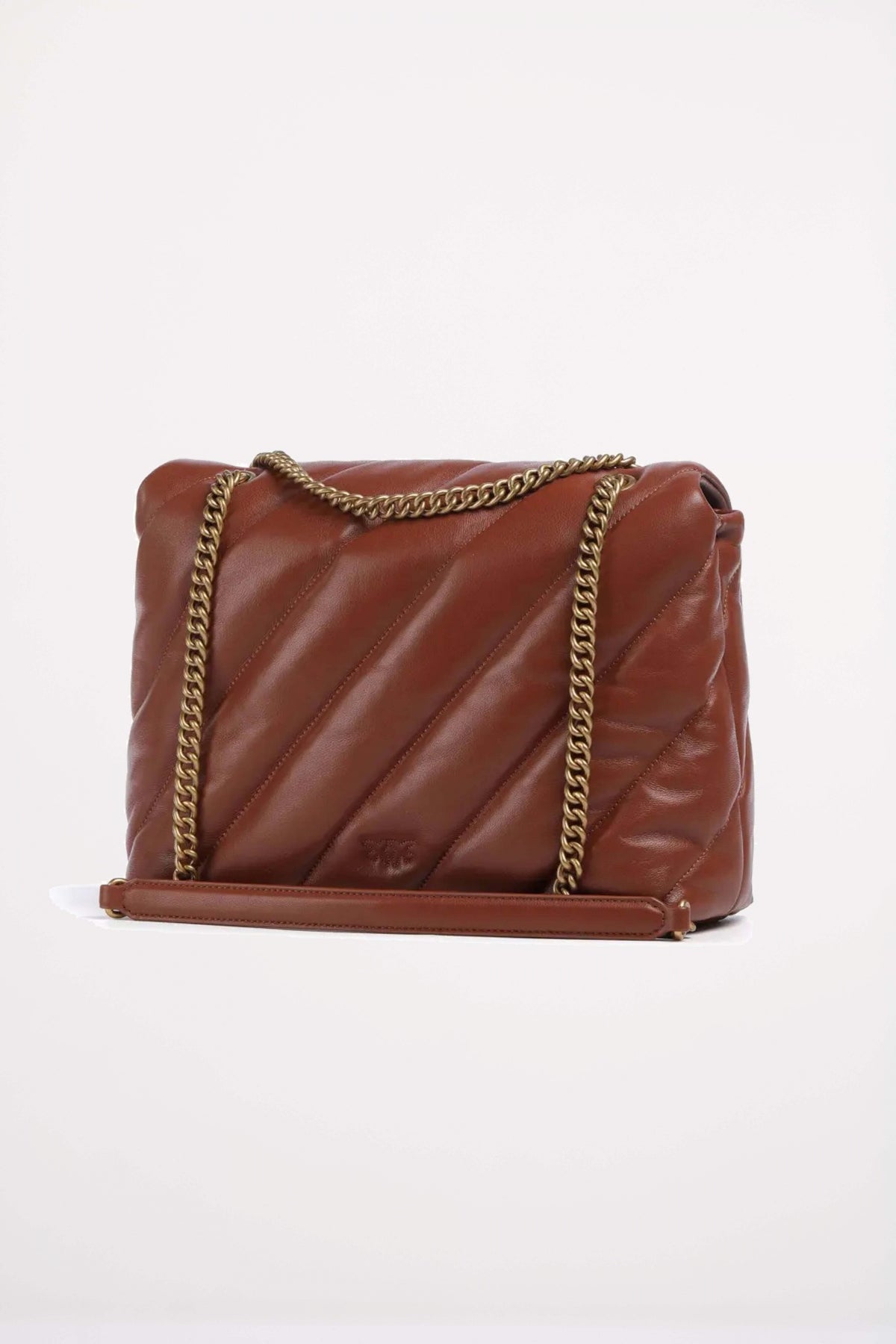 PINKO LOVE PUFF BIG CL SHEEP en color MARRON  (2)