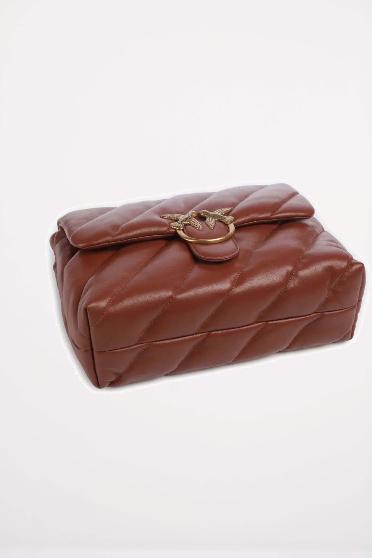 PINKO LOVE PUFF BIG CL SHEEP en color MARRON  (3)