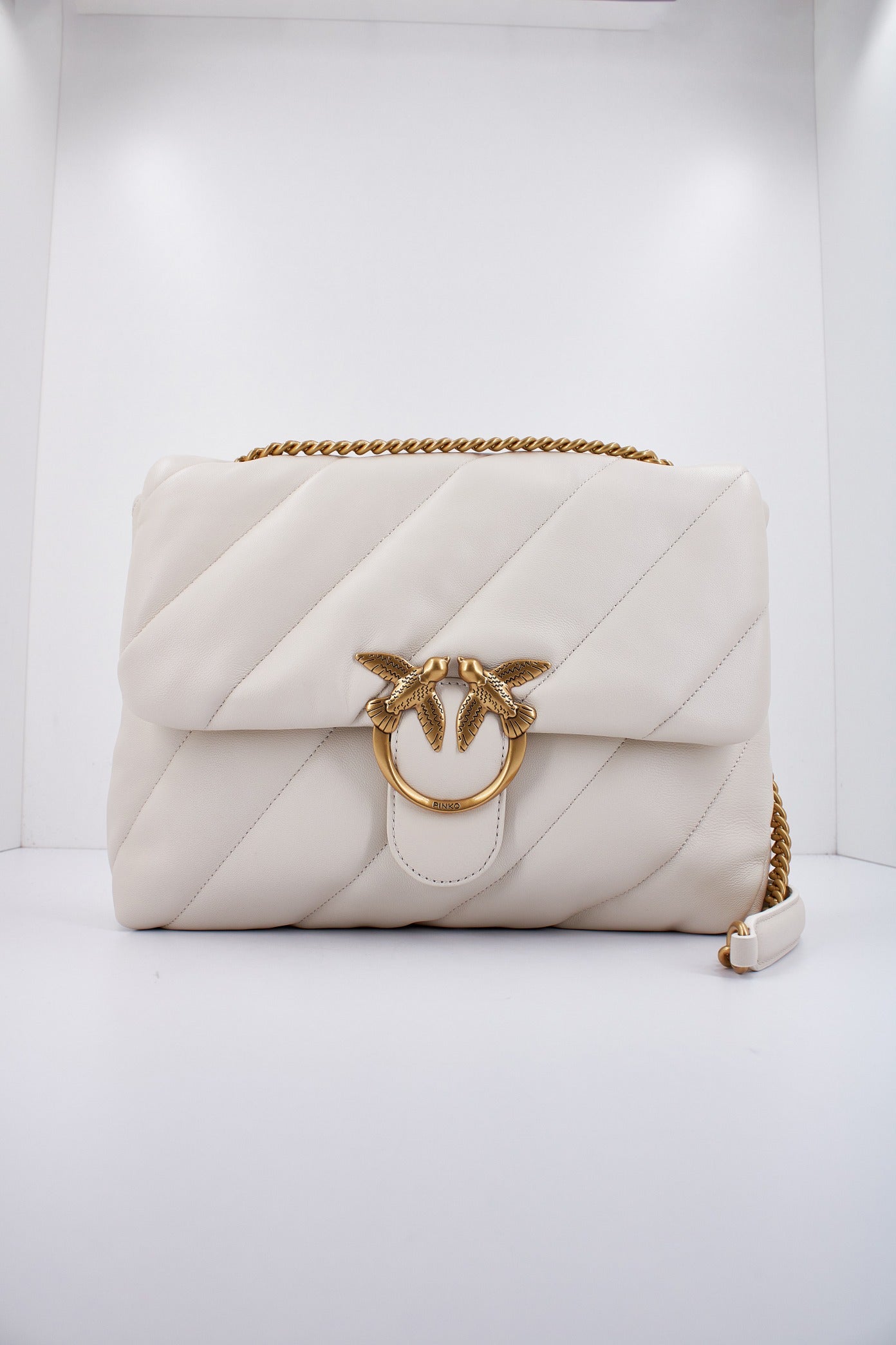 PINKO LOVE PUFF BIG CL SHEEP en color BLANCO  (2)