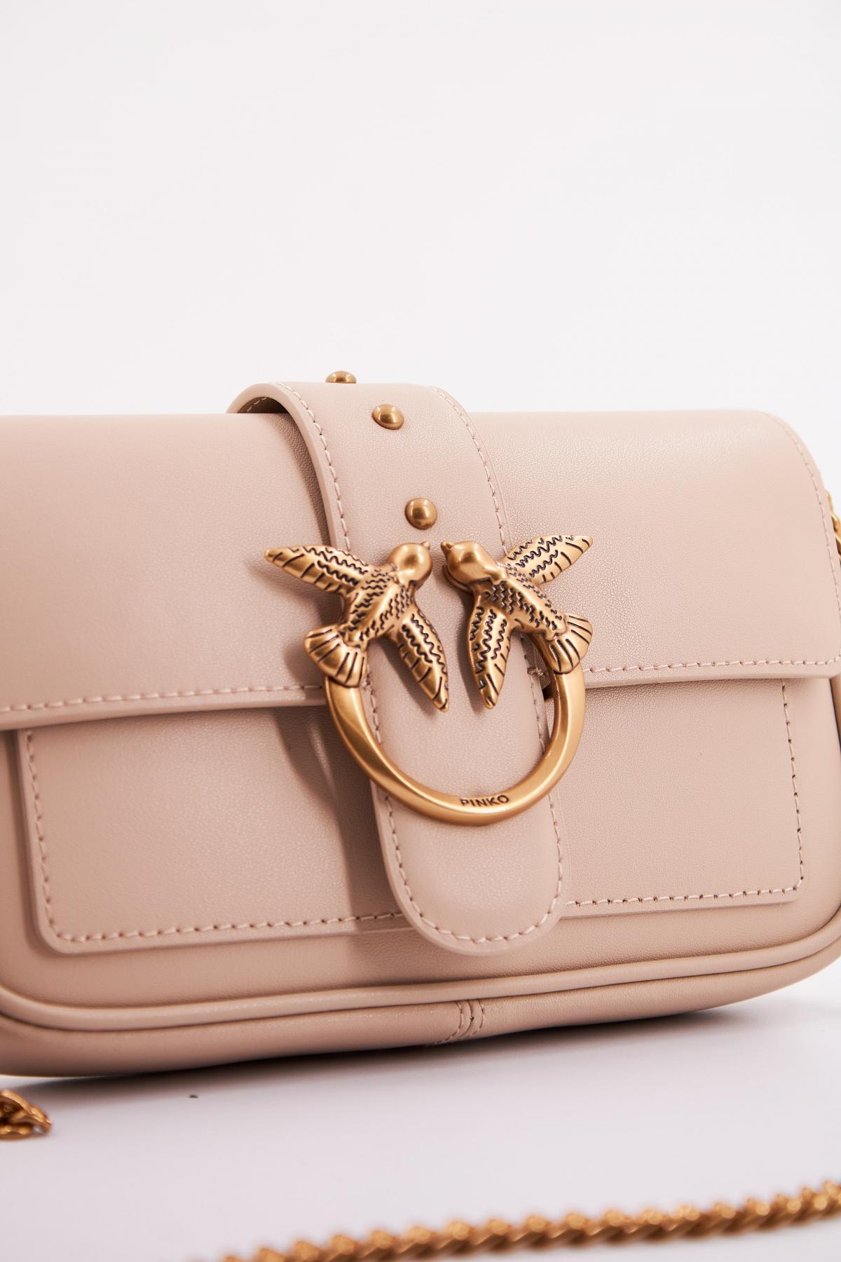 PINKO  LOVE ONE POCKET C en color BEIS  (4)