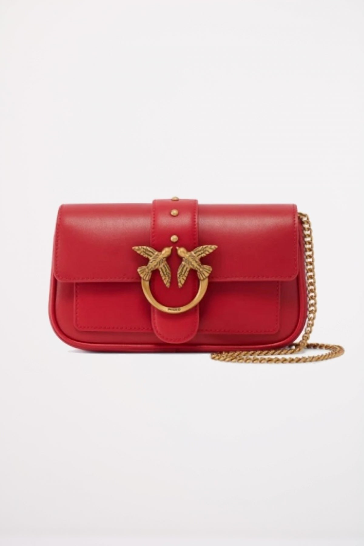 PINKO LOVE ONE POCKET C  en color ROJO  (1)