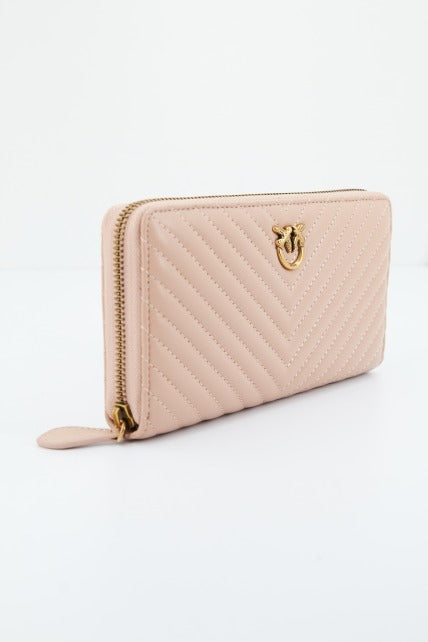 PINKO RYDER ZIP AROUND SHEEP en color ROSA  (2)