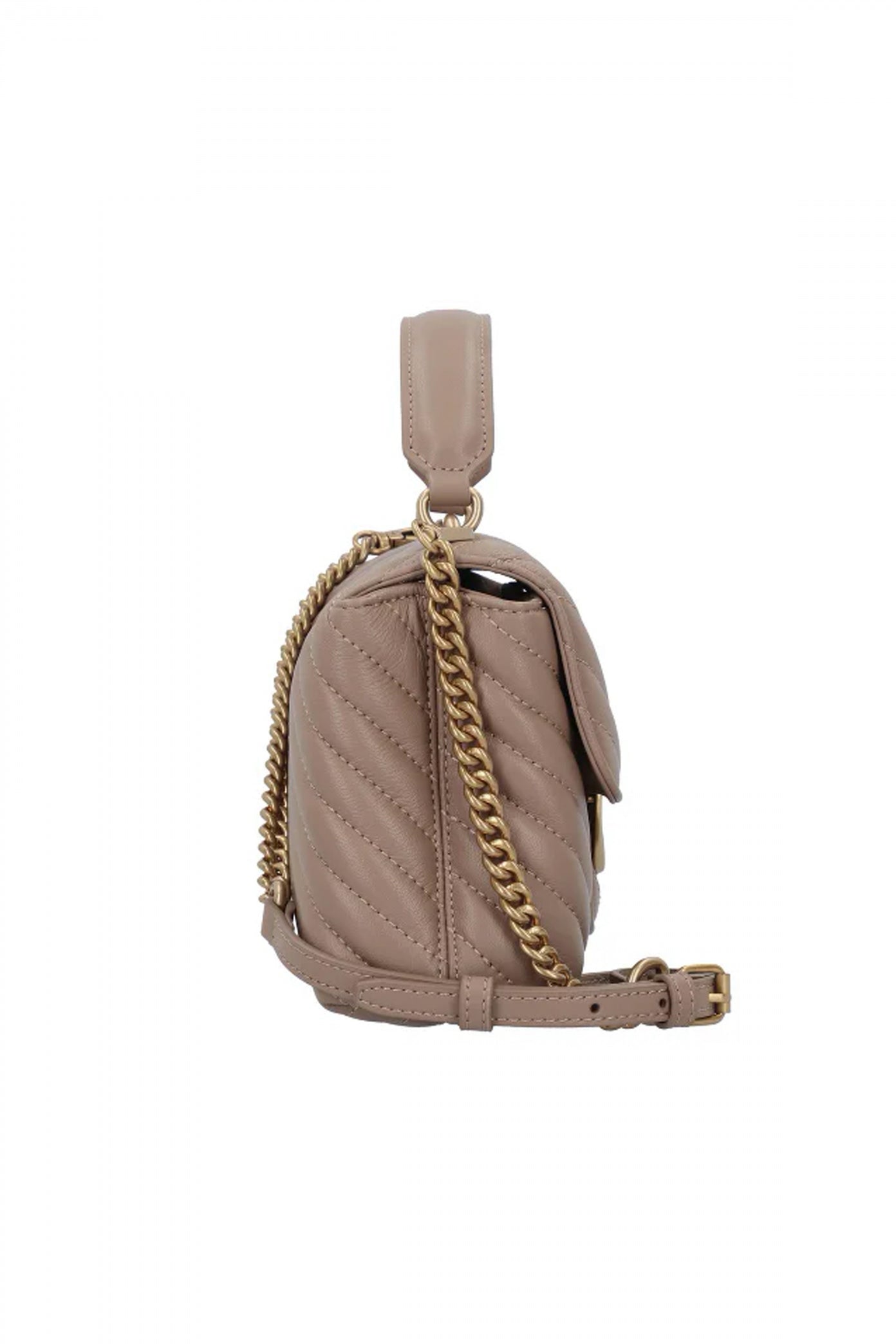 PINKO AGK LOVE LADY PUFF CLASSIC en color MARRON  (3)