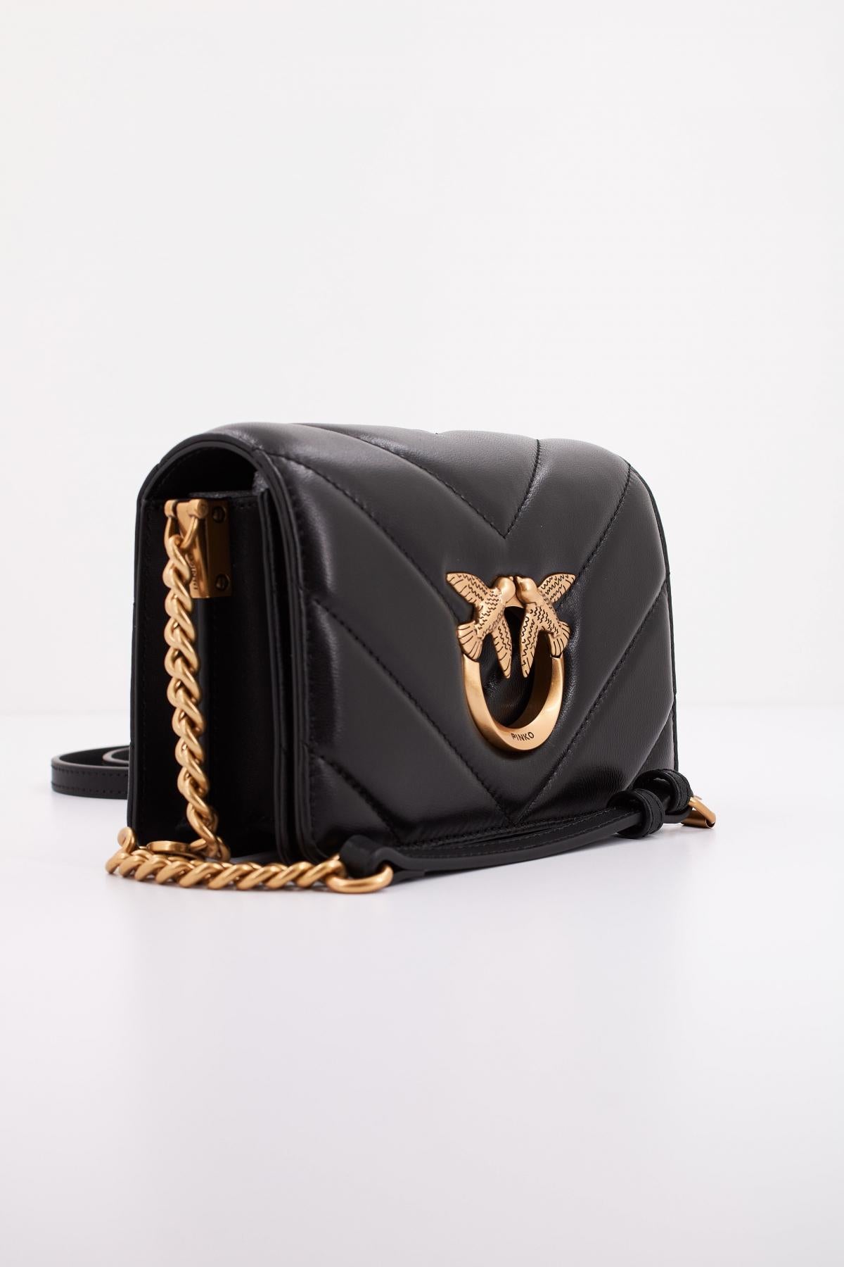 PINKO LOVE ONE MINI DC SHEEP en color NEGRO  (2)