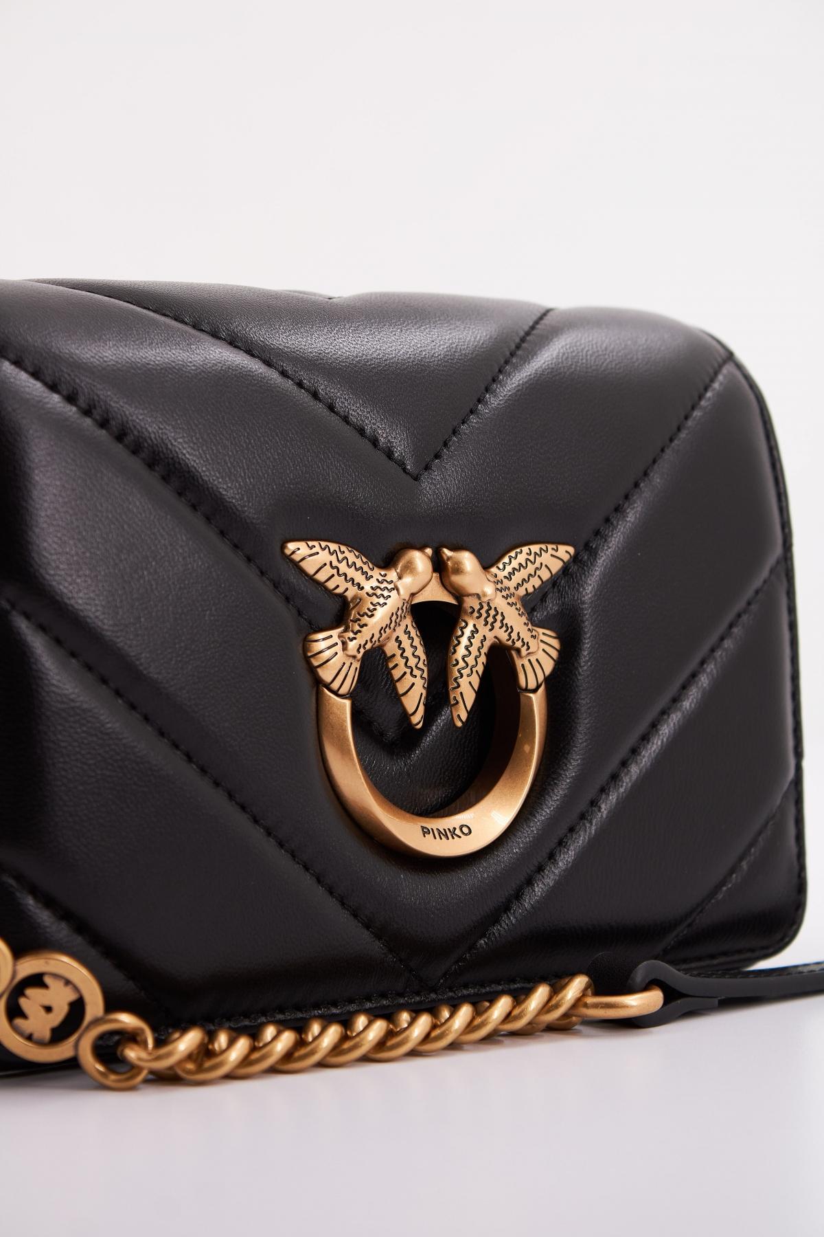 PINKO LOVE ONE MINI DC SHEEP en color NEGRO  (4)