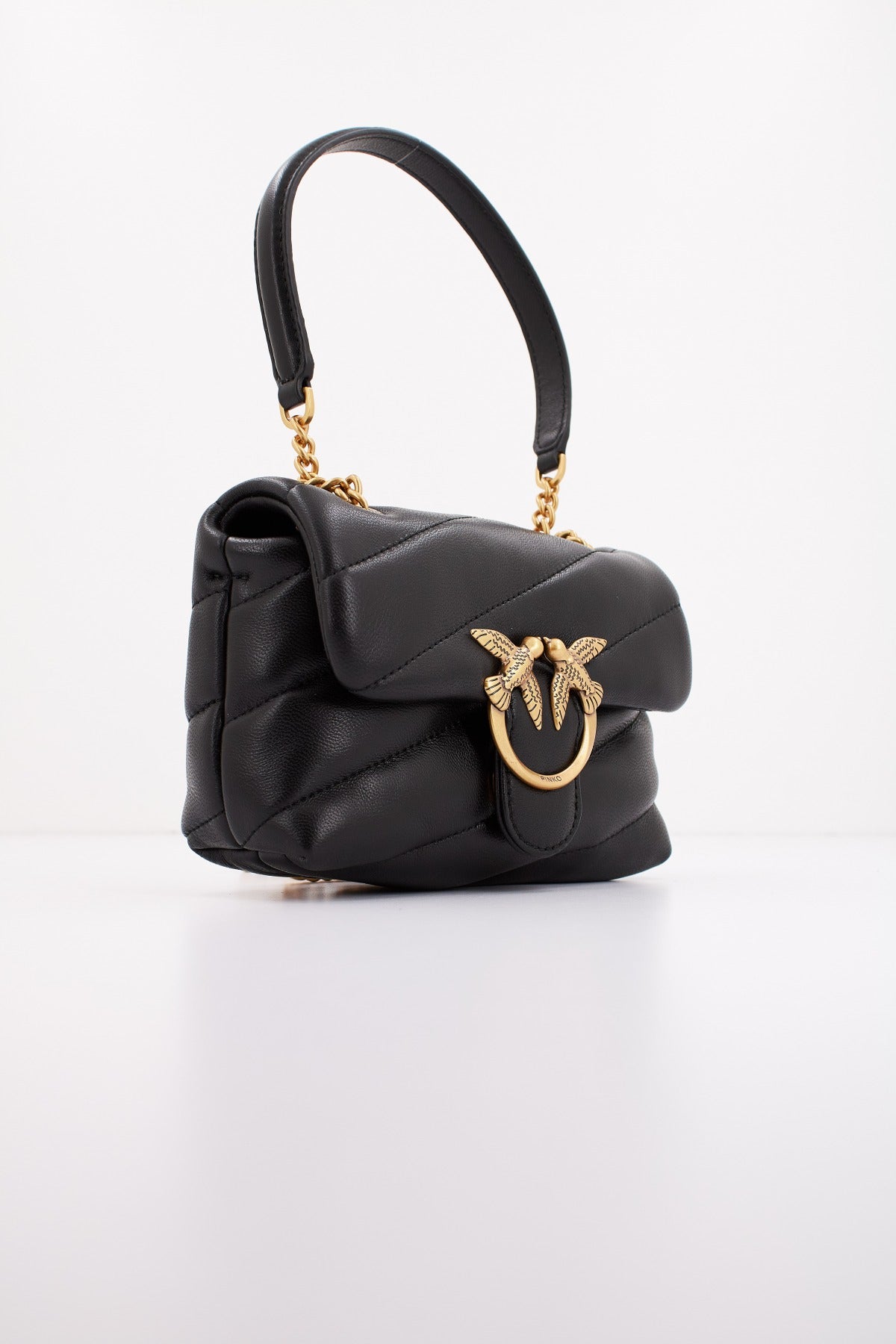PINKO LOVE PUFF BABY CL en color NEGRO  (2)