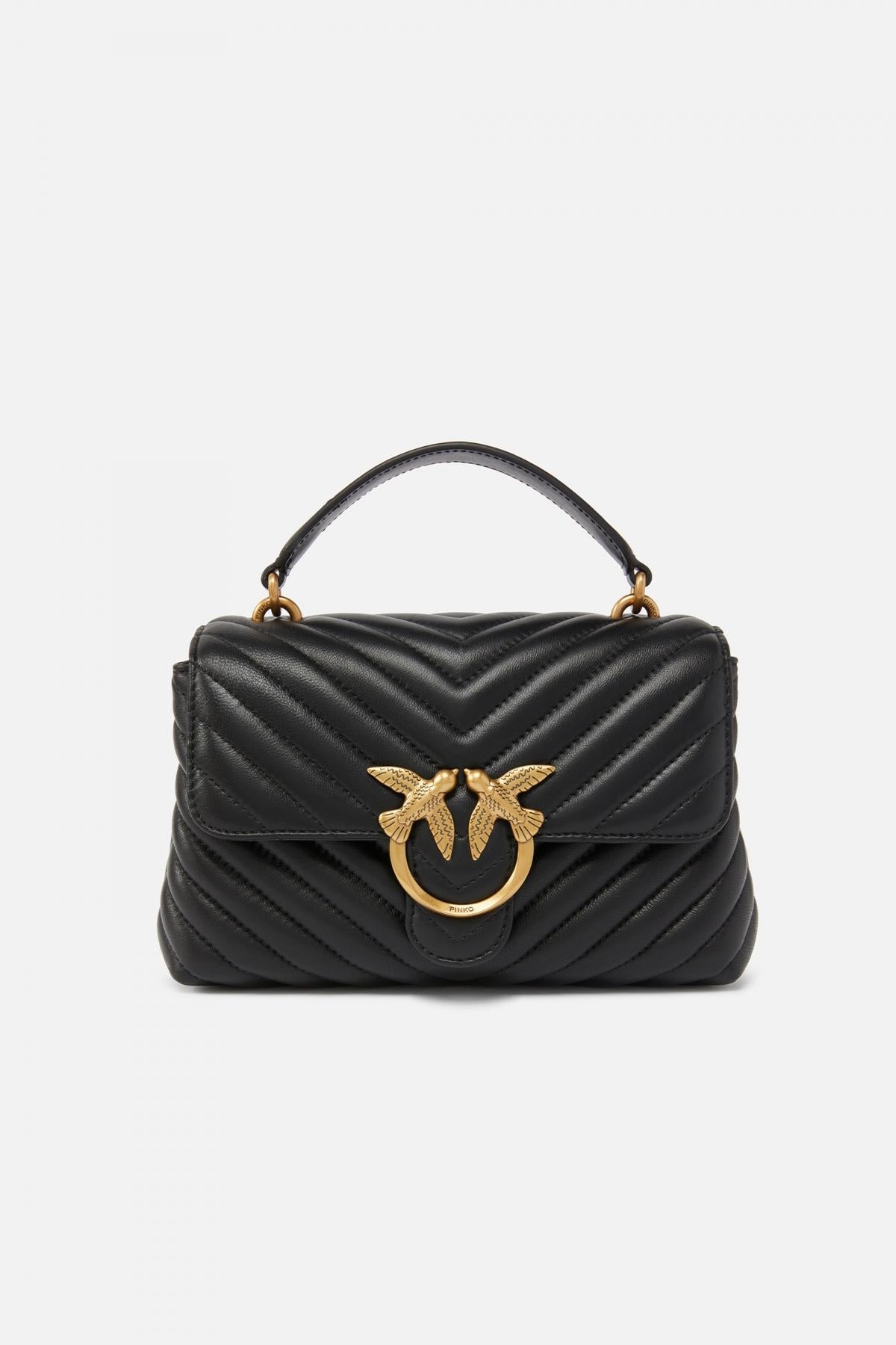 PINKO  LOVE LADY PUFF MINI CL en color NEGRO  (1)