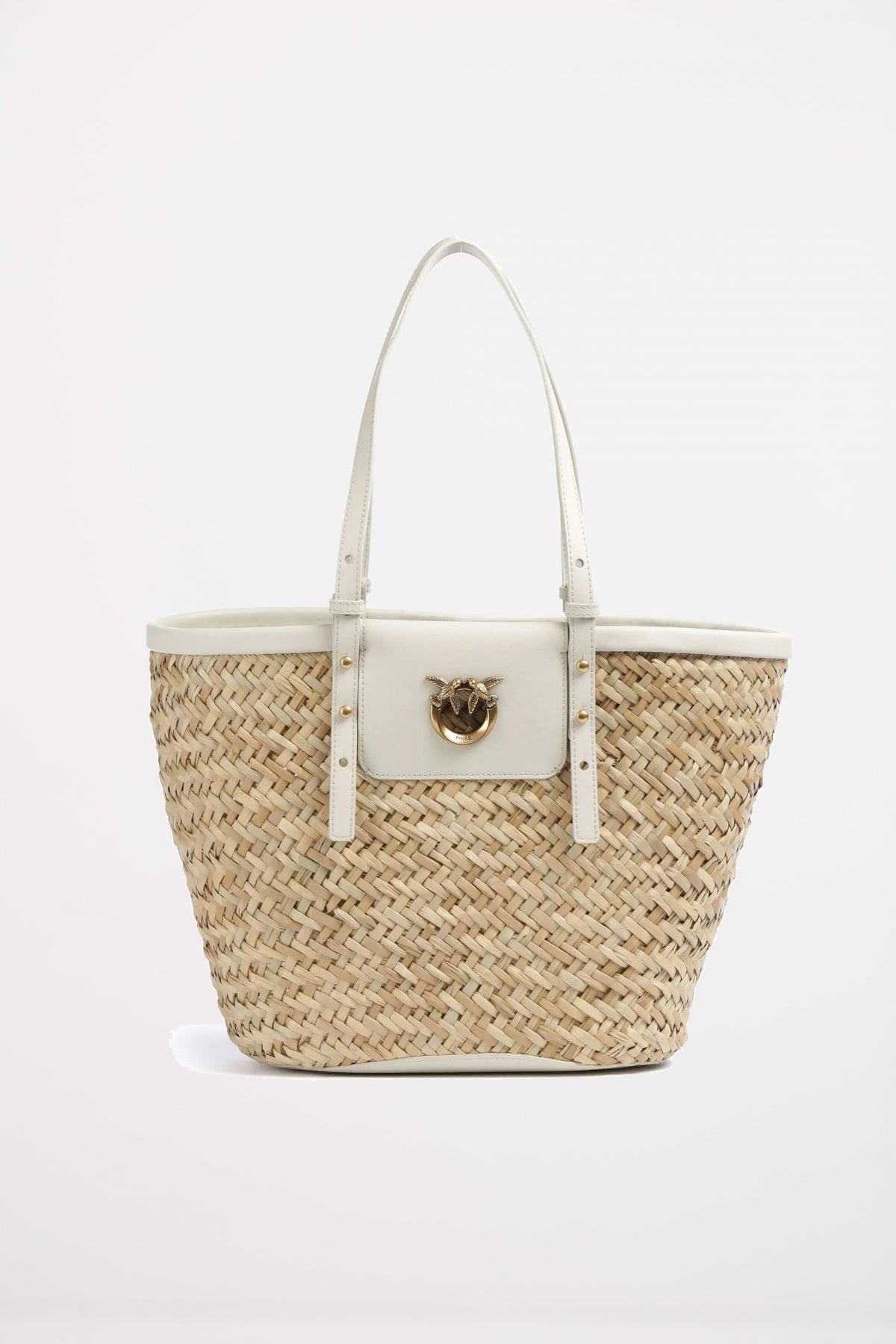 PINKO LOVE SUMMER BASKET en color BLANCO  (1)