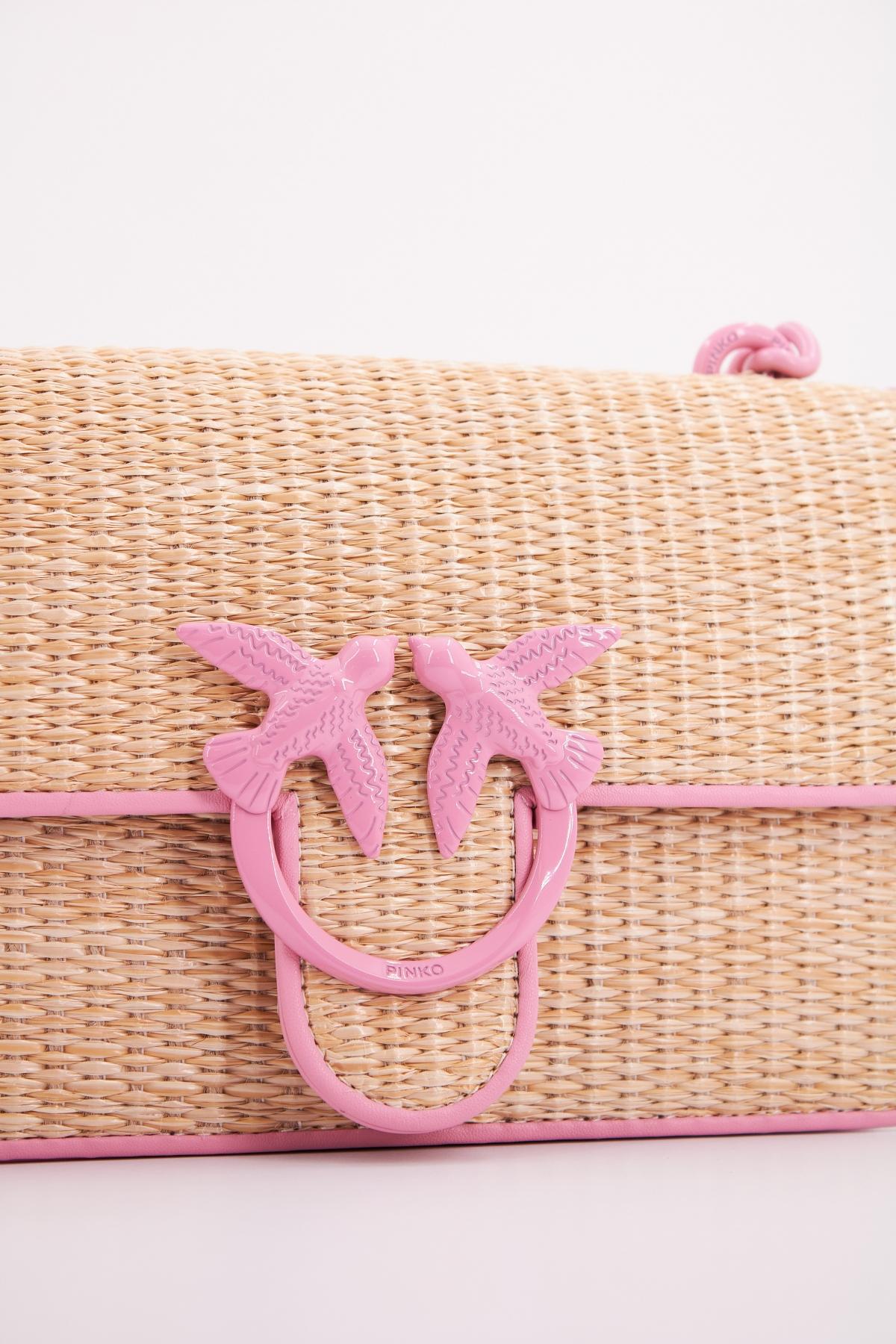 PINKO LOVE ONE MINI LIGHT CL en color ROSA  (4)