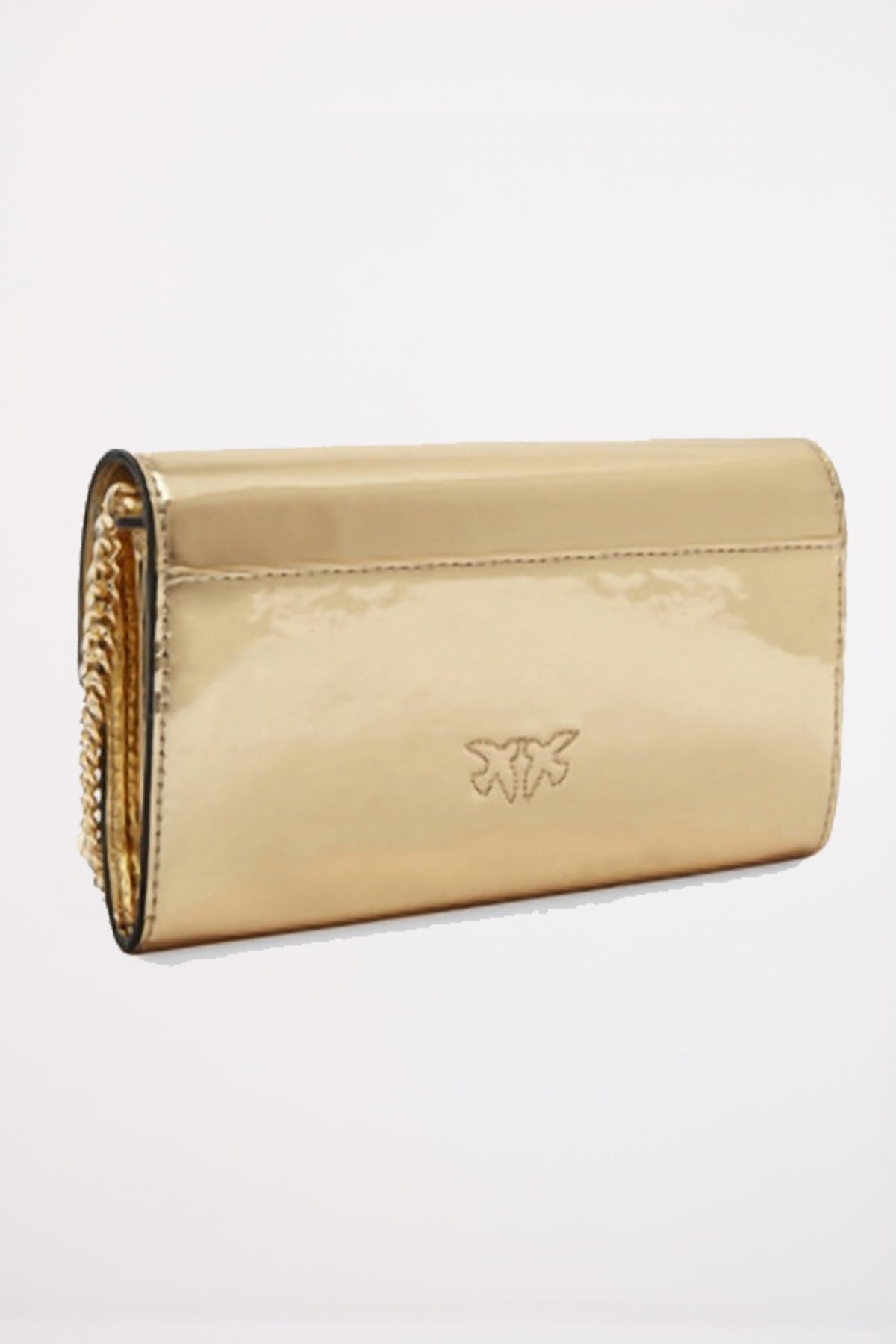PINKO LOVE ICON WALLET C en color ORO  (2)