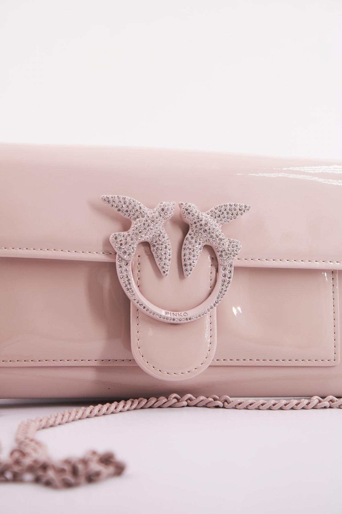 PINKO LOVE ICON WALLET C en color ROSA  (4)