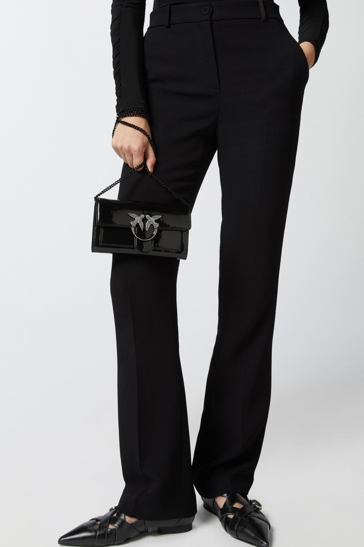 PINKO LOVE ICON WALLET C en color NEGRO  (4)