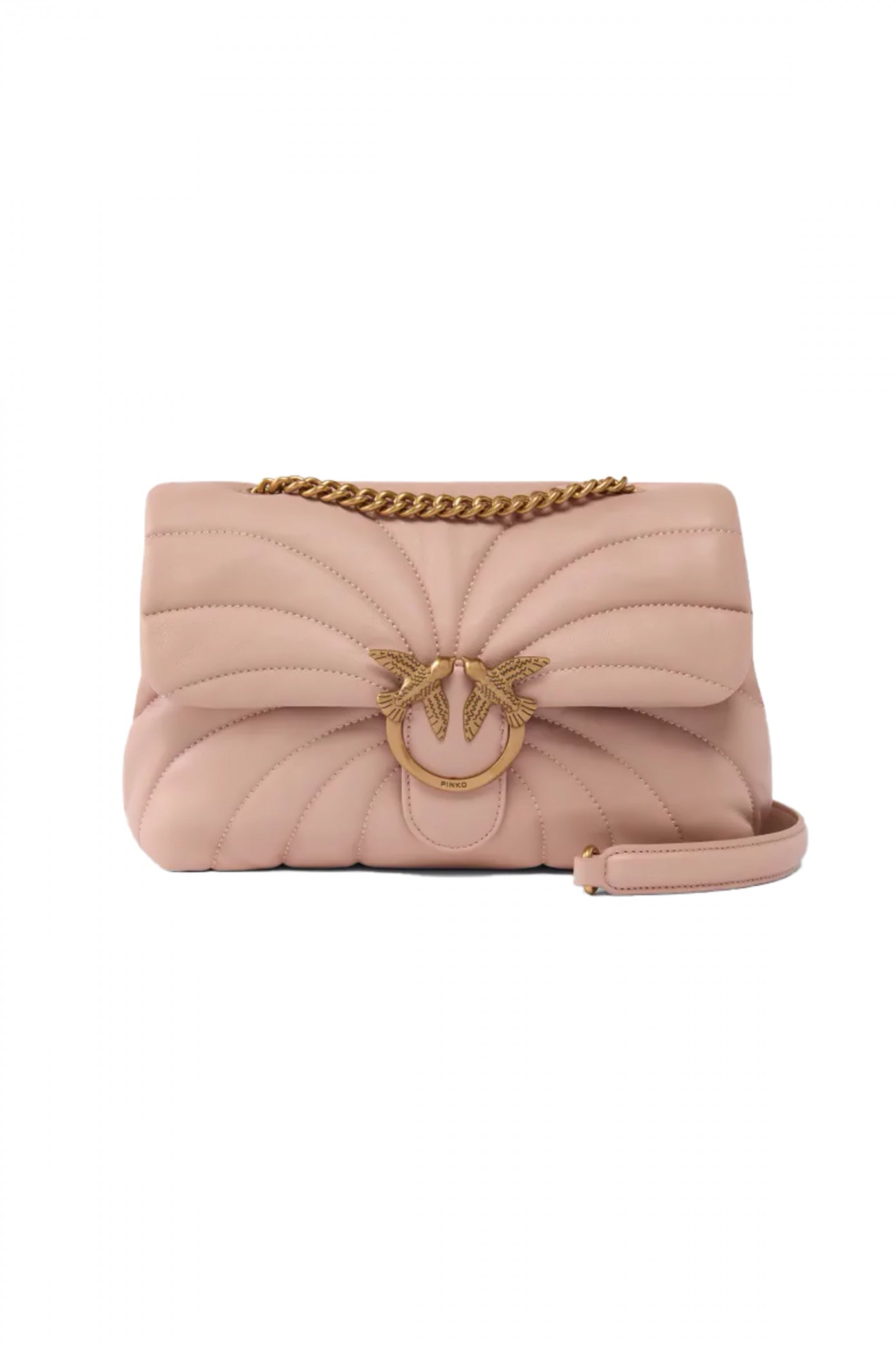 PINKO AEX LOVE MINI PUFF CL en color ROSA  (1)