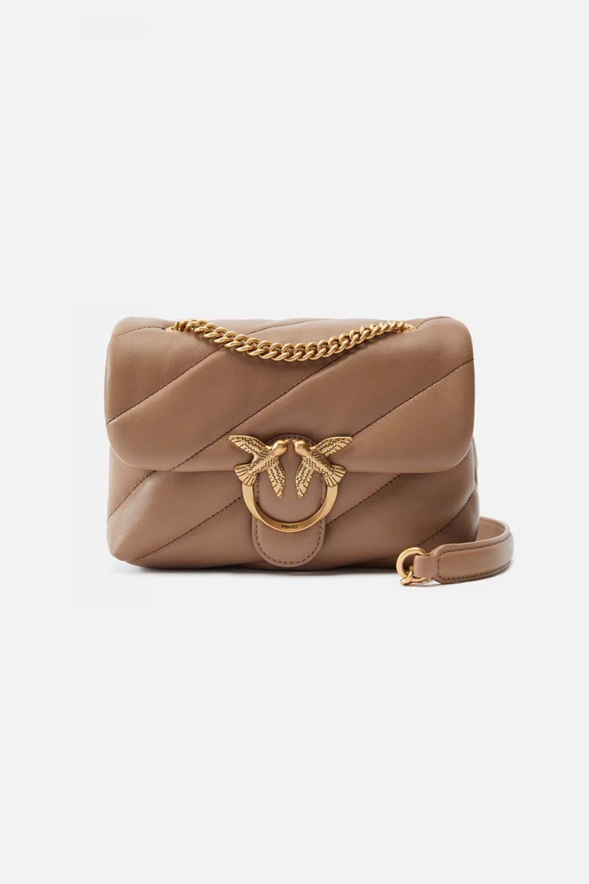 PINKO AEX LOVE MINI PUFF CL en color MARRON  (1)