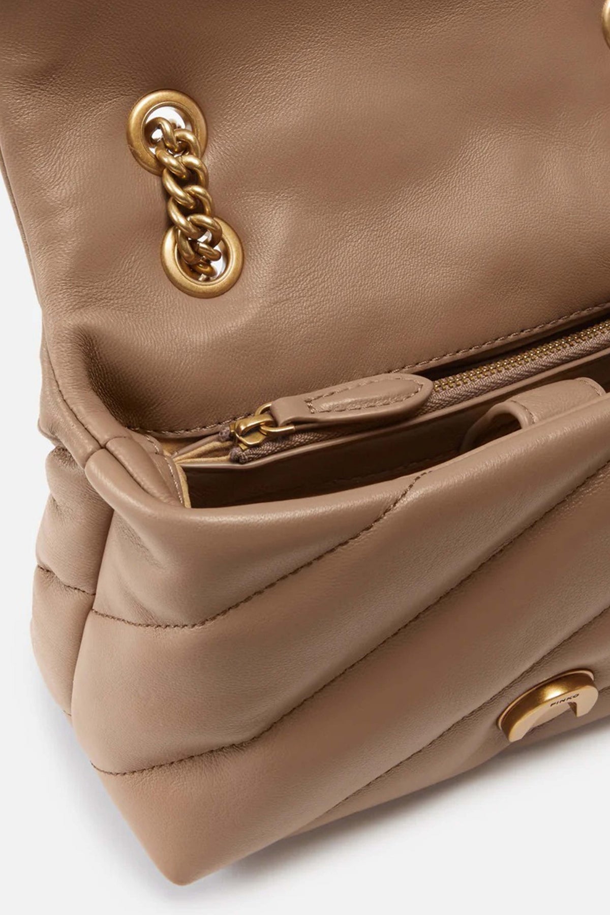 PINKO AEX LOVE MINI PUFF CL en color MARRON  (4)
