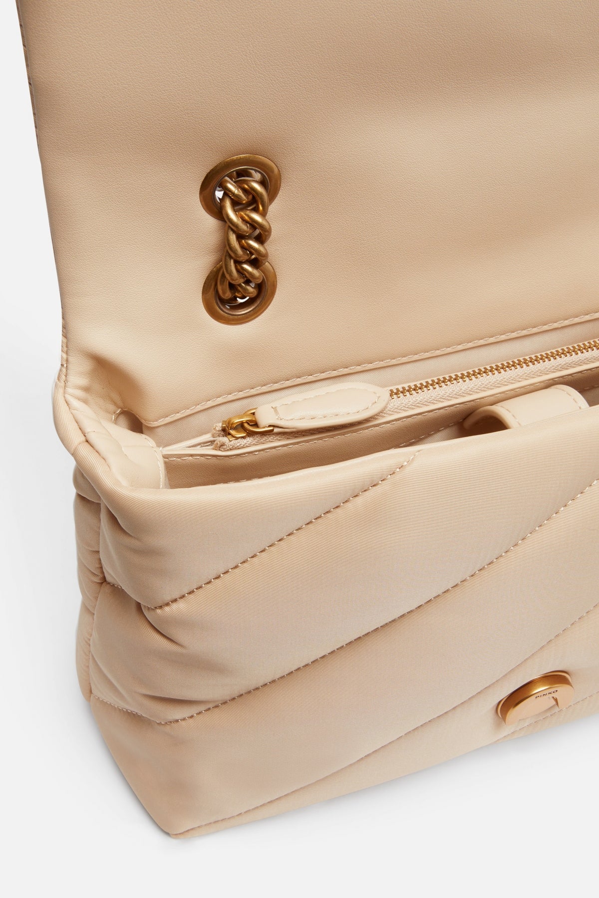 PINKO  LOVE PUFF CLASSIC CL en color BEIS  (4)