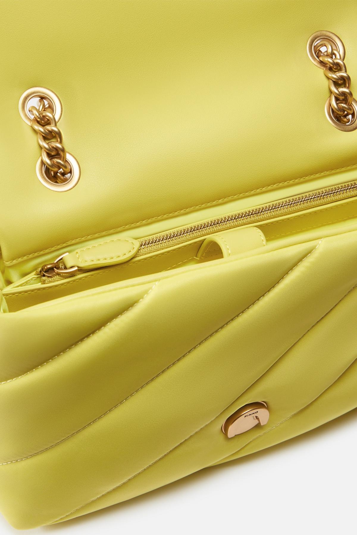 PINKO  LOVE PUFF CLASSIC CL en color VERDE  (4)