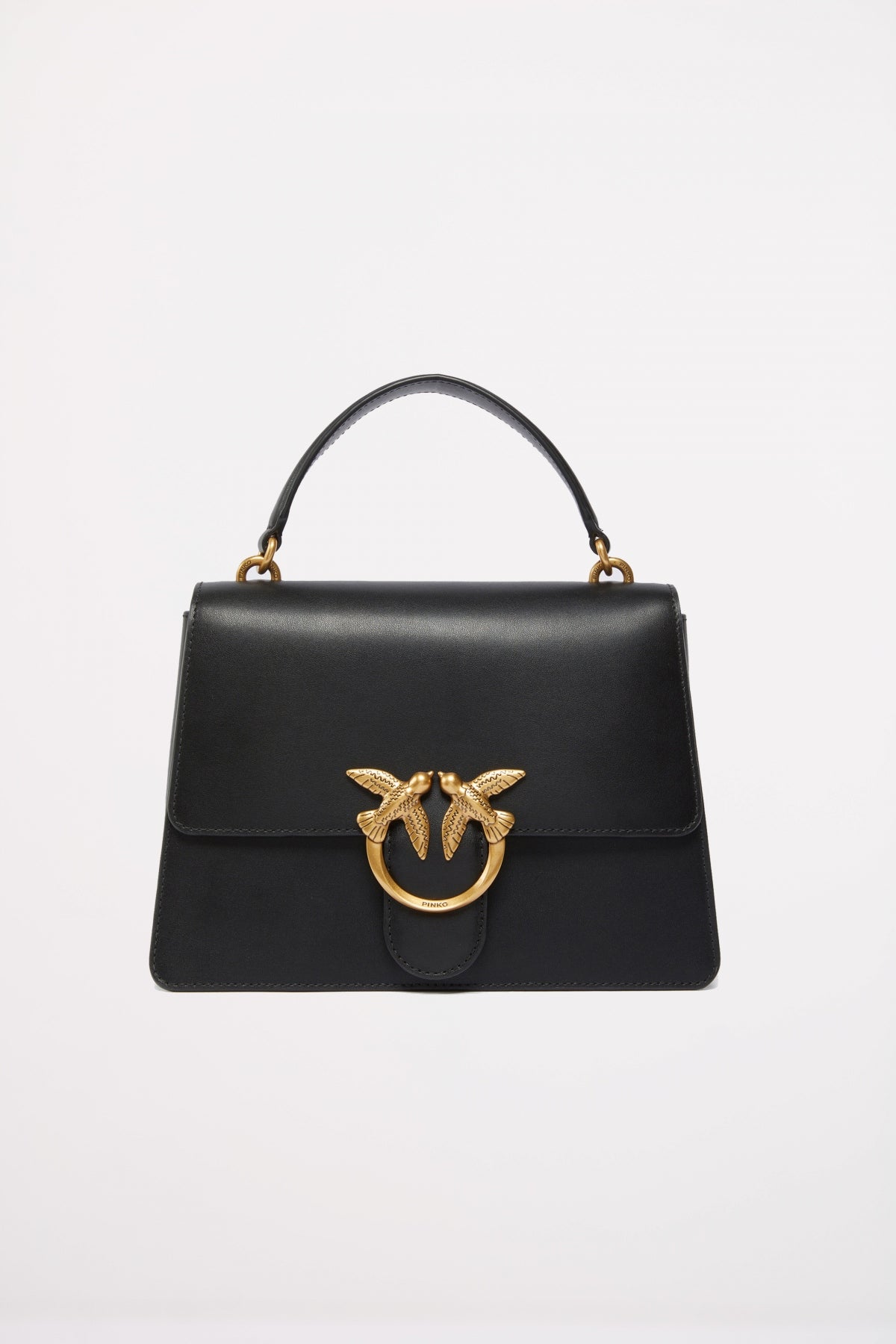 PINKO LOVE ONE TOP HAND en color NEGRO  (1)