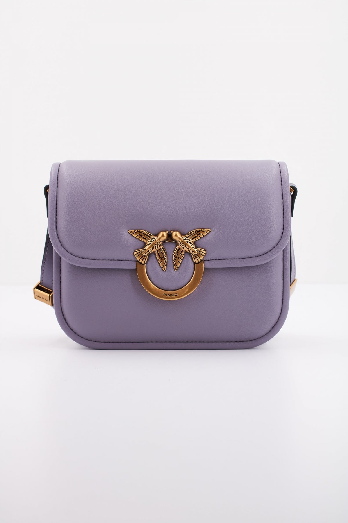 PINKO  LOVE BOX BAG FL M en color VIOLETA  (1)