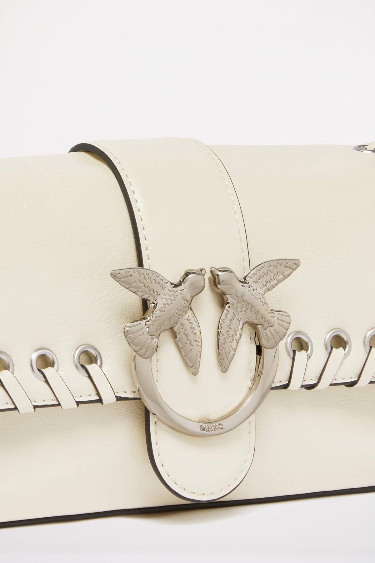 PINKO LOVE ONE MINI SLO en color BEIS  (3)