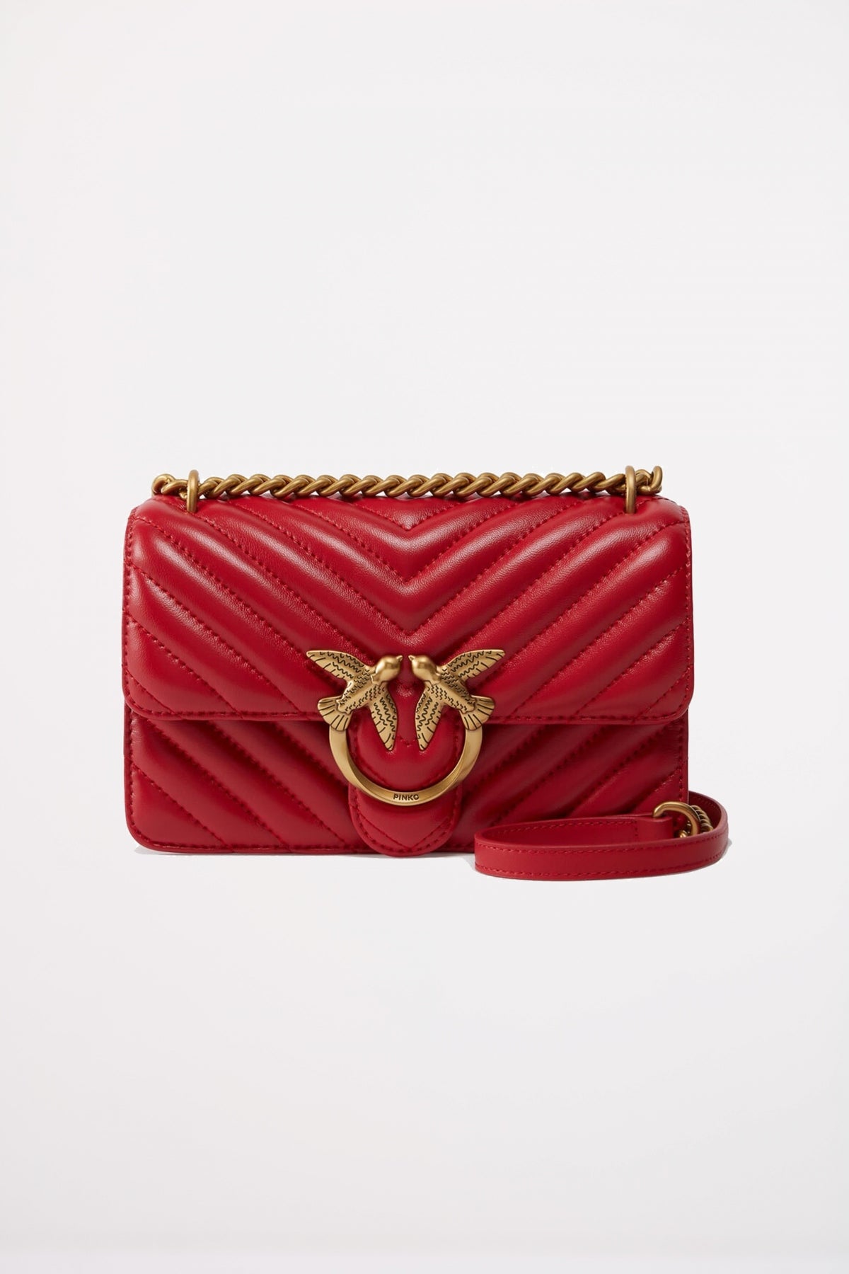 PINKO LOVE ONE MINI LIGHT DC en color ROJO  (1)