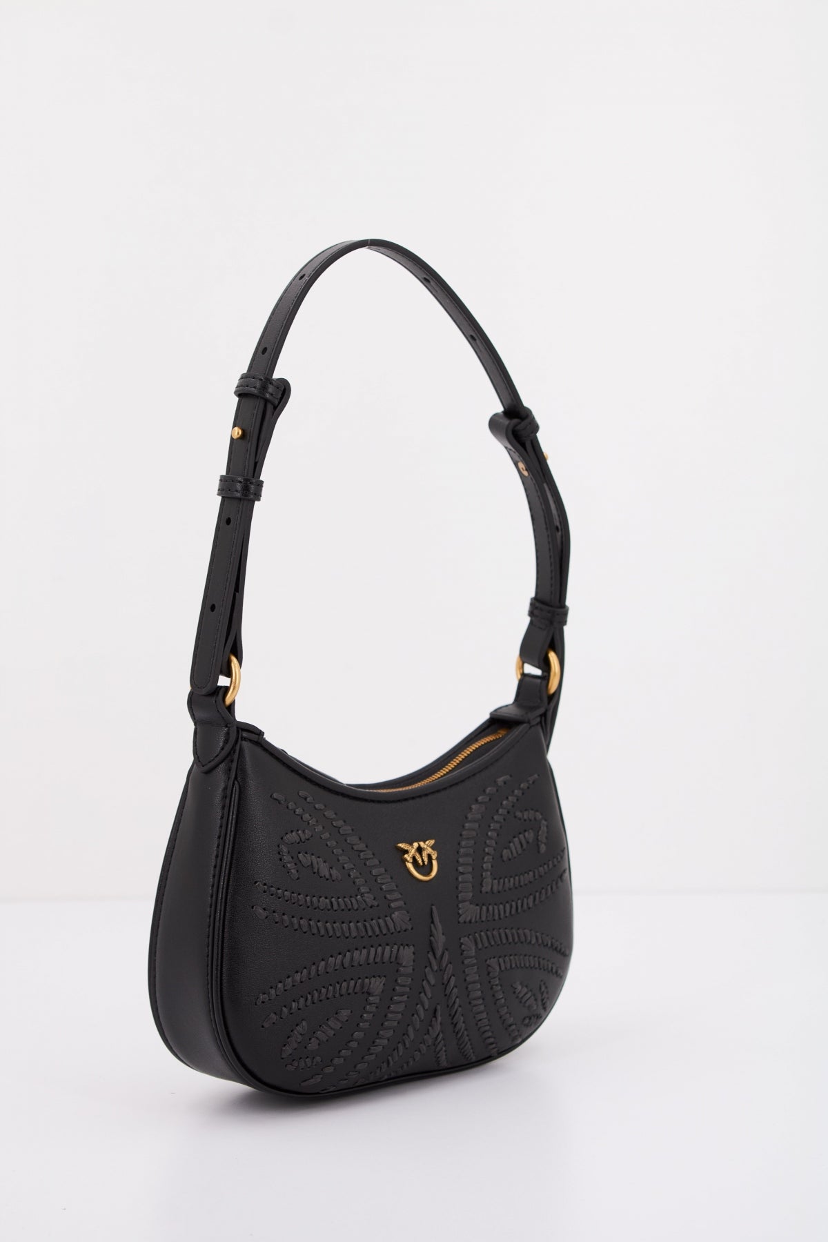 PINKO HALF MONN BABY en color NEGRO  (2)
