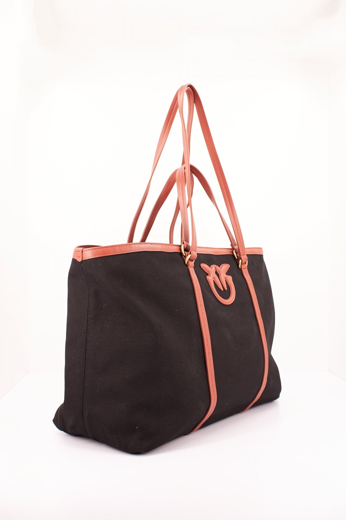 PINKO MIRANDA SHOPPER en color MARRON  (2)