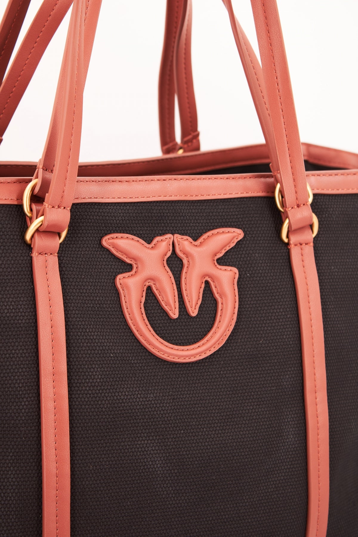 PINKO MIRANDA SHOPPER en color MARRON  (4)