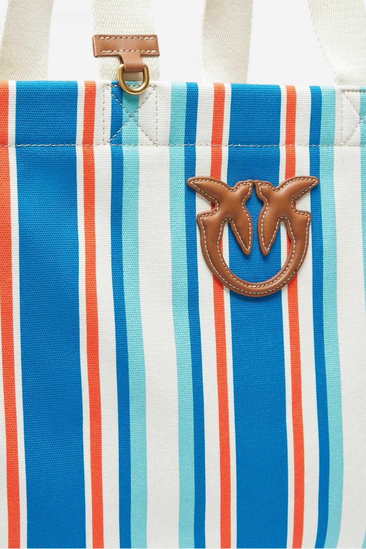 PINKO SHOPPING BAG EXTRA en color AZUL  (3)