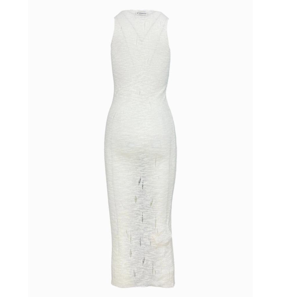 PINKO SAMMY ABITO FIAMMATO en color BLANCO  (5)