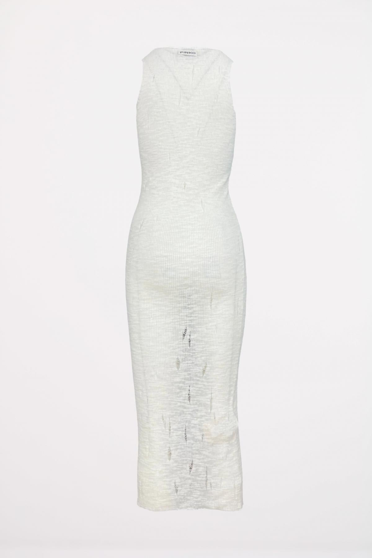 PINKO SAMMY ABITO FIAMMATO en color BLANCO  (2)