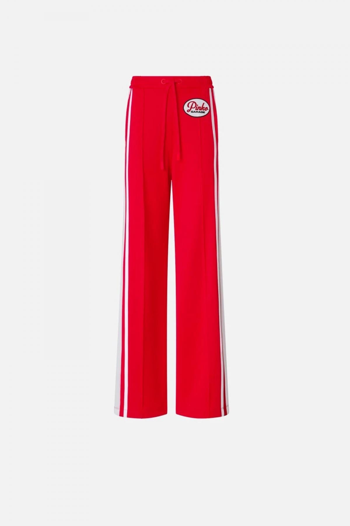 PINKO JACOB PANTALONE en color ROJO  (2)