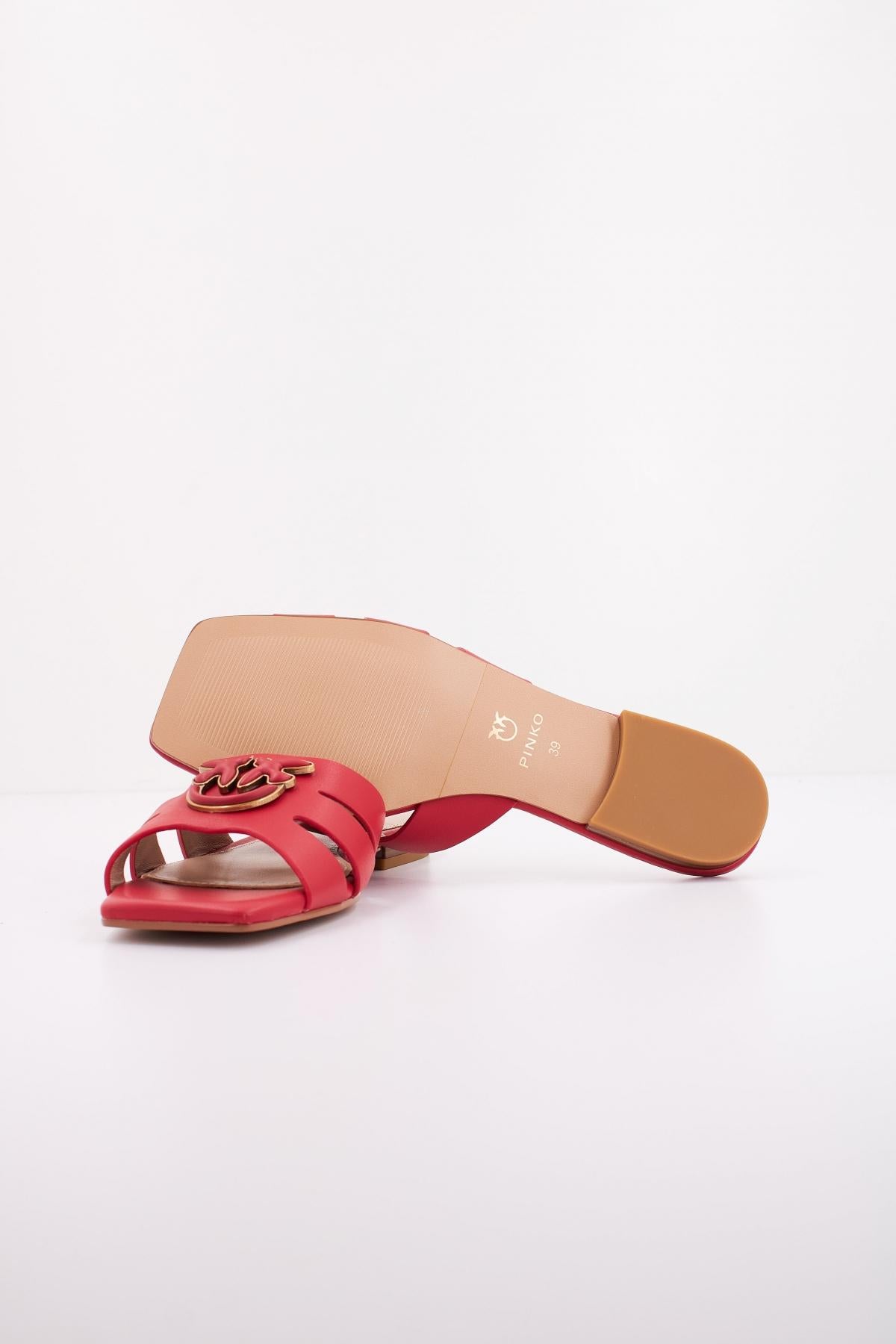 PINKO P MARLI  SLIPPER en color ROJO  (5)