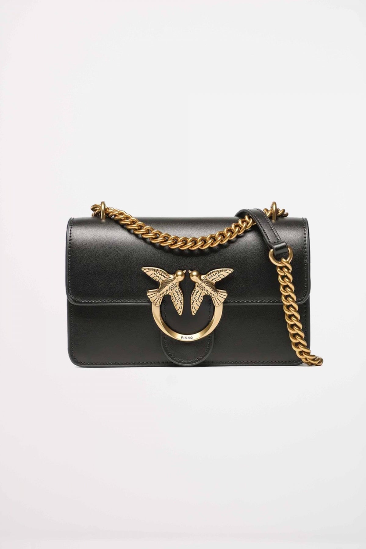 PINKO LOVE ONE MINI DC VITELL en color NEGRO  (1)