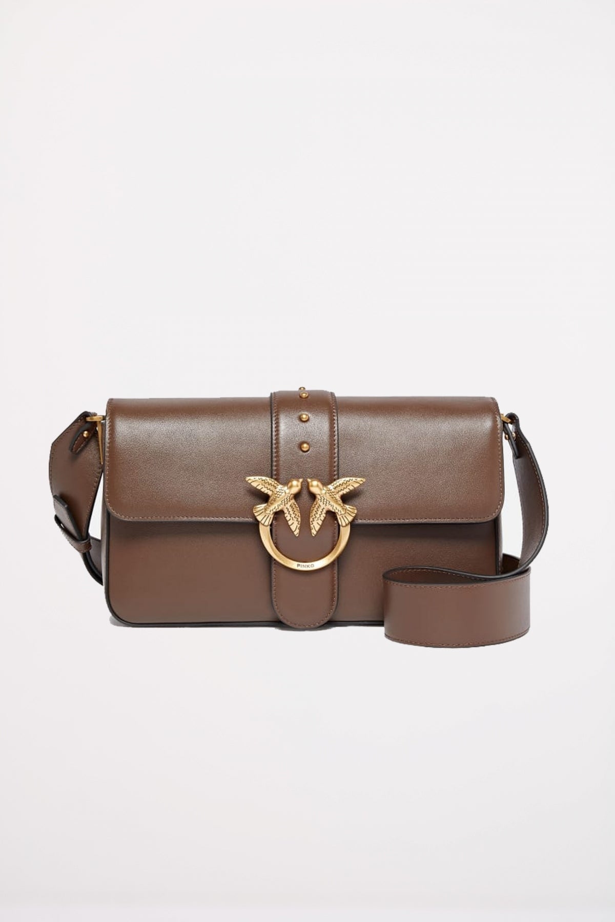 PINKO LOVE ONE MINI SLOUCHY en color MARRON  (1)