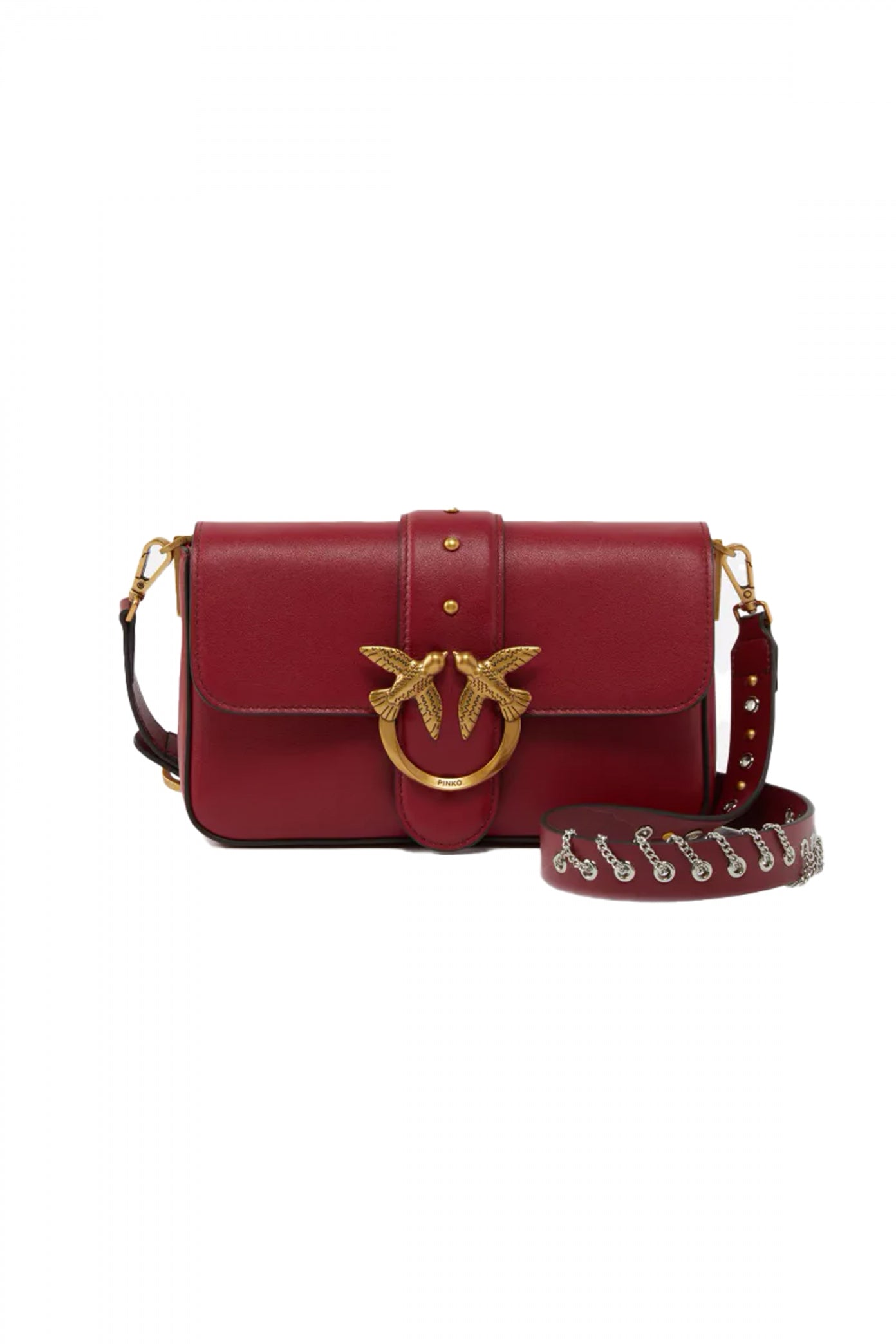 PINKO LOVE ONE MINI SLOUCHY en color ROJO  (1)