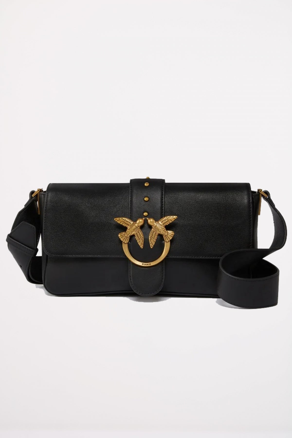 PINKO LOVE ONE MINI SLOUCHY en color NEGRO  (1)