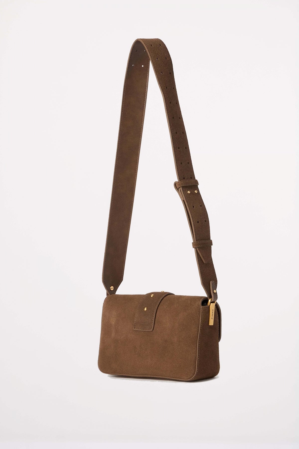 PINKO LOVE ONE MINI SLOUCHY F en color MARRON  (2)