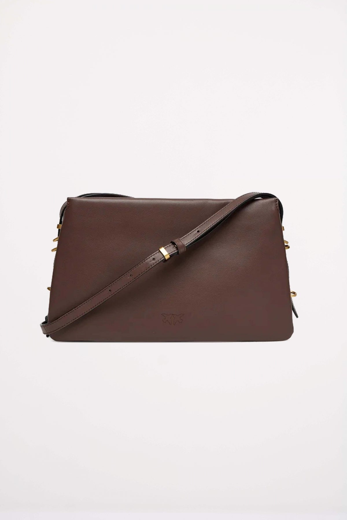 PINKO TRIPLET VITELLO MORBIDO en color MARRON  (2)
