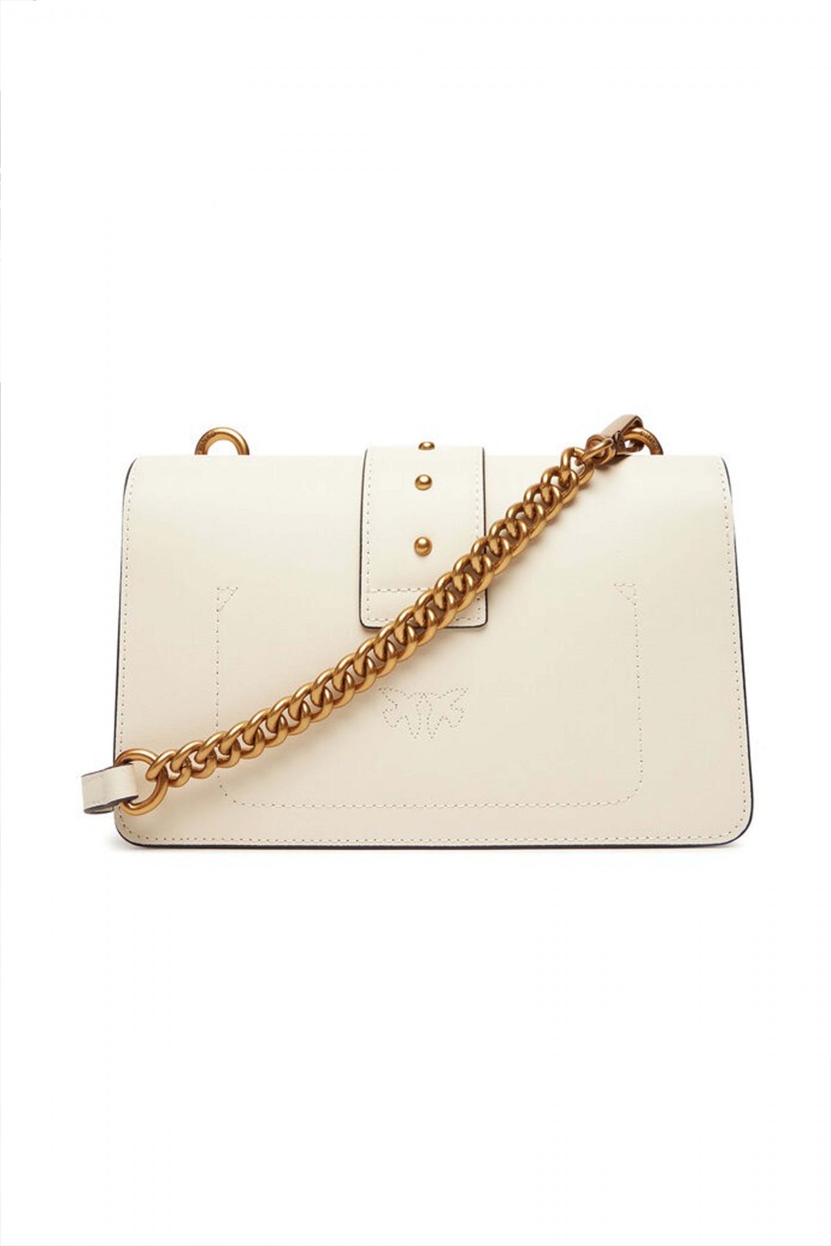 PINKO LOVE ONE MINI ST. CL VI en color BEIS  (3)