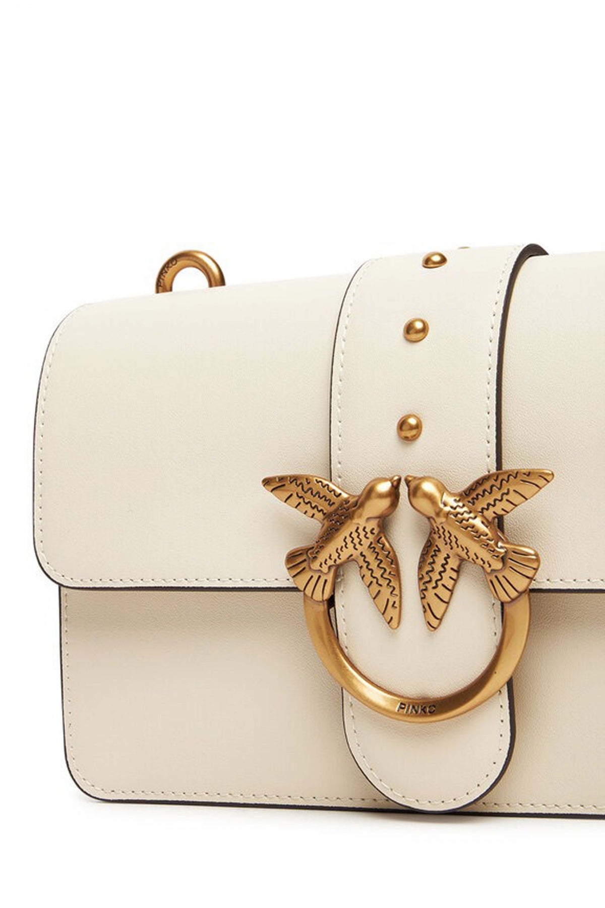 PINKO LOVE ONE MINI ST. CL VI en color BEIS  (5)