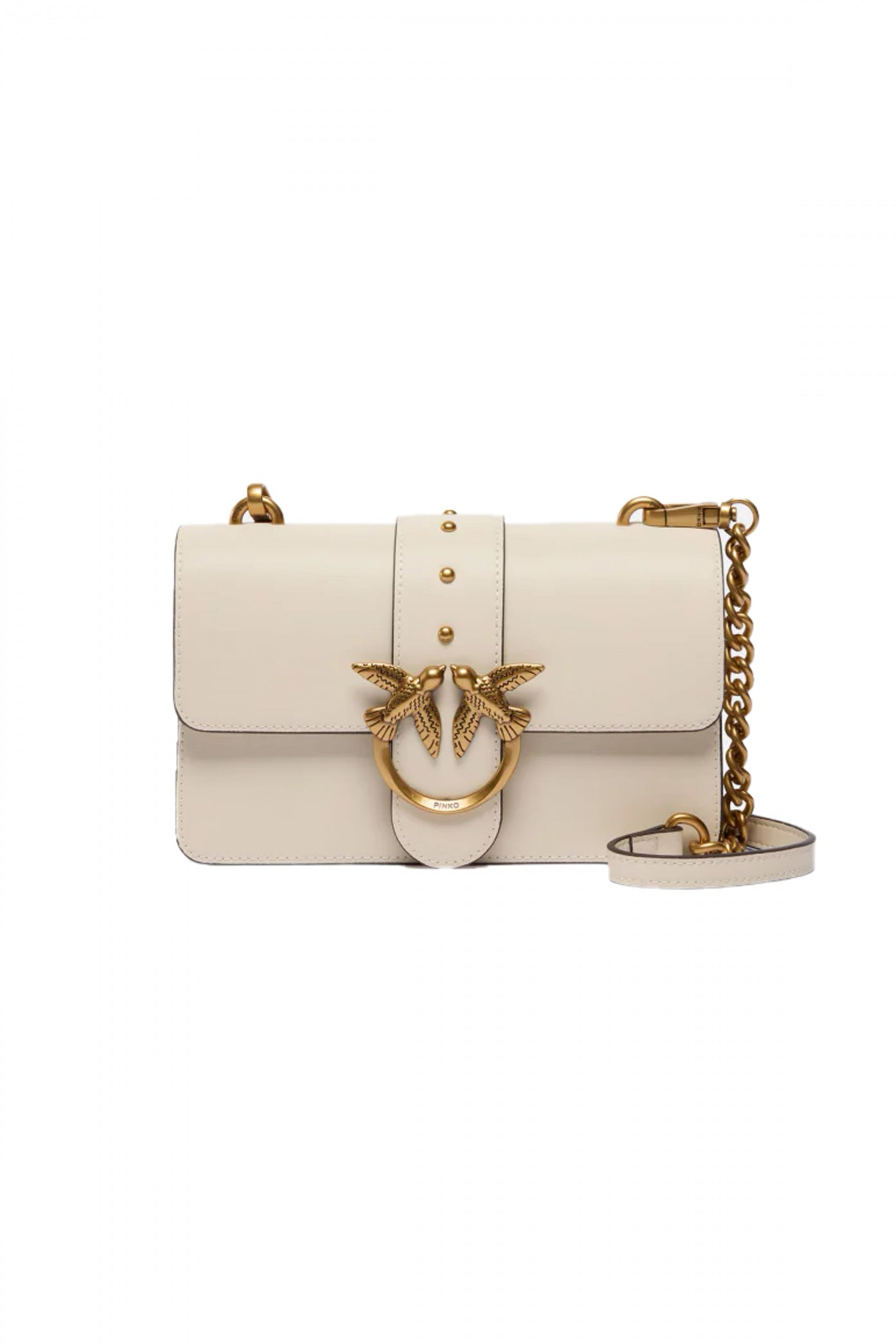 PINKO LOVE ONE MINI ST. CL VI en color BEIS  (1)