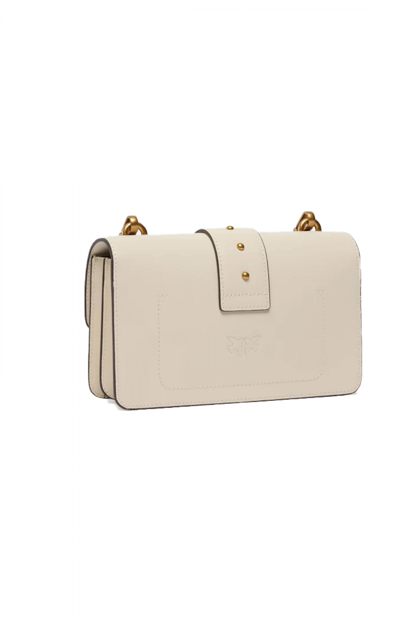 PINKO LOVE ONE MINI ST. CL VI en color BEIS  (2)
