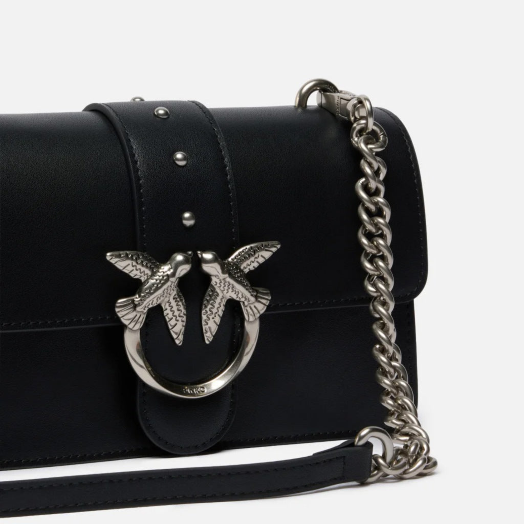 PINKO LOVE ONE MINI ST. CL VI en color NEGRO  (7)