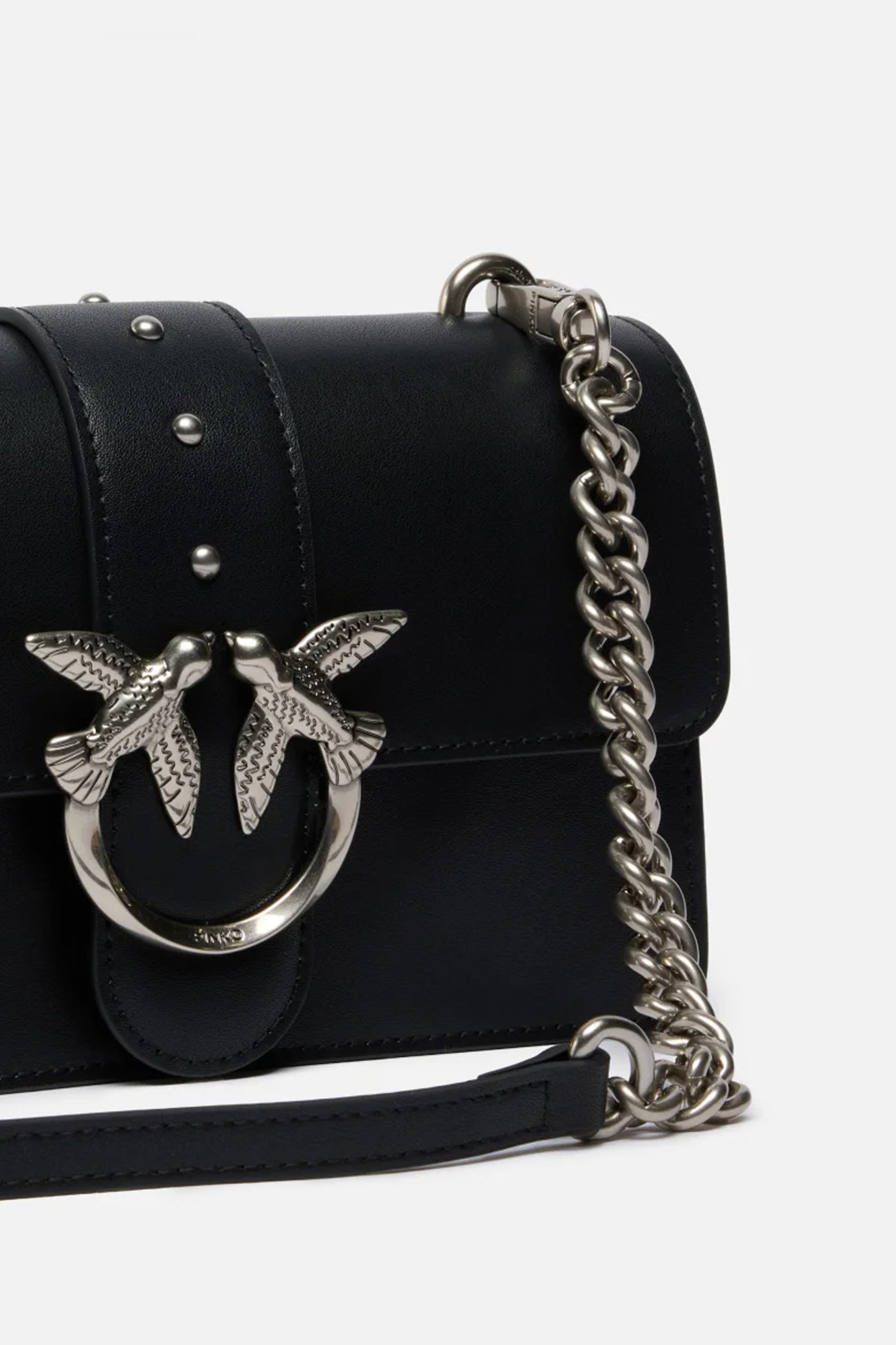PINKO LOVE ONE MINI ST. CL VI en color NEGRO  (3)