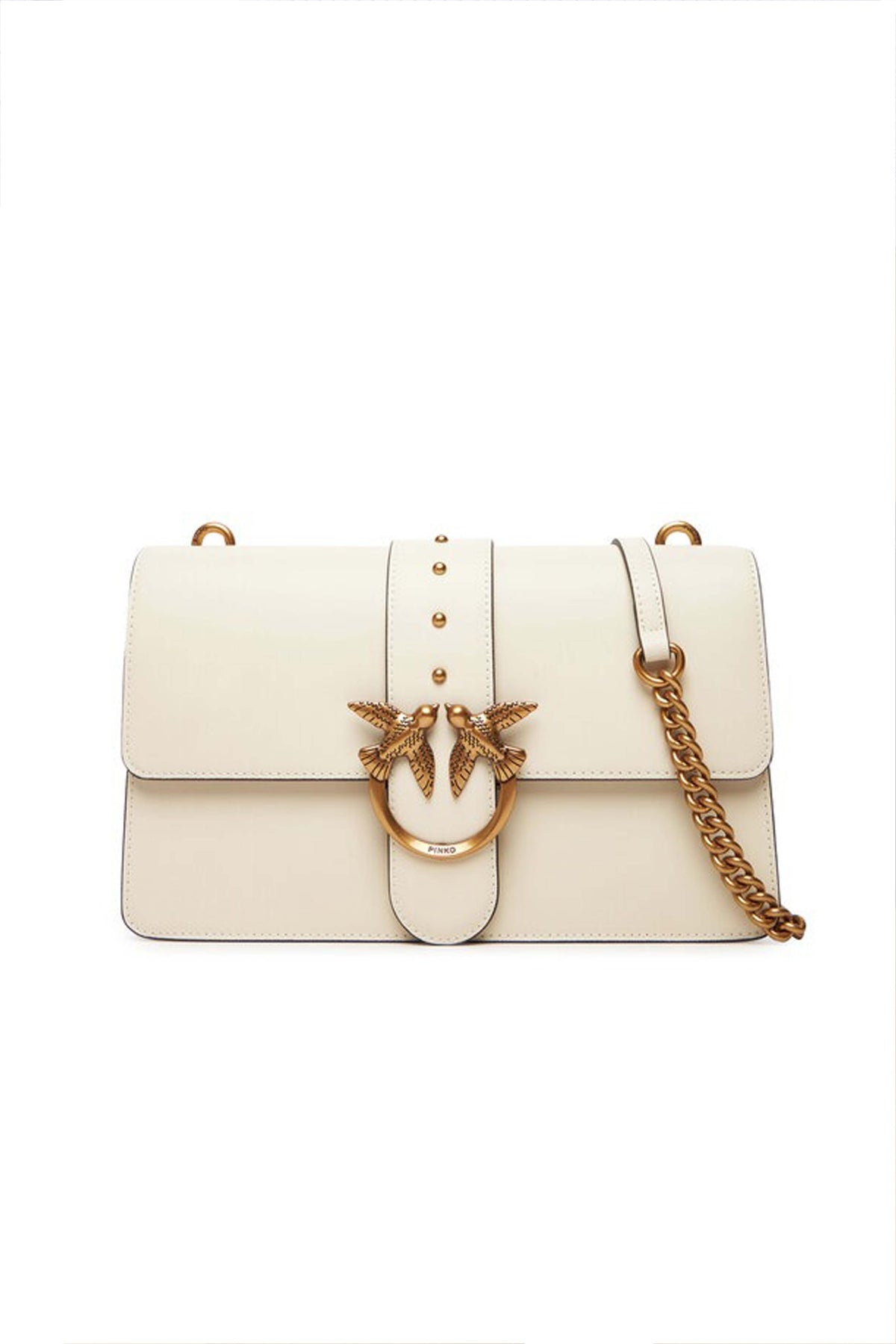 PINKO  LOVE ONE CLASSIC ST. CL  en color BEIS  (2)
