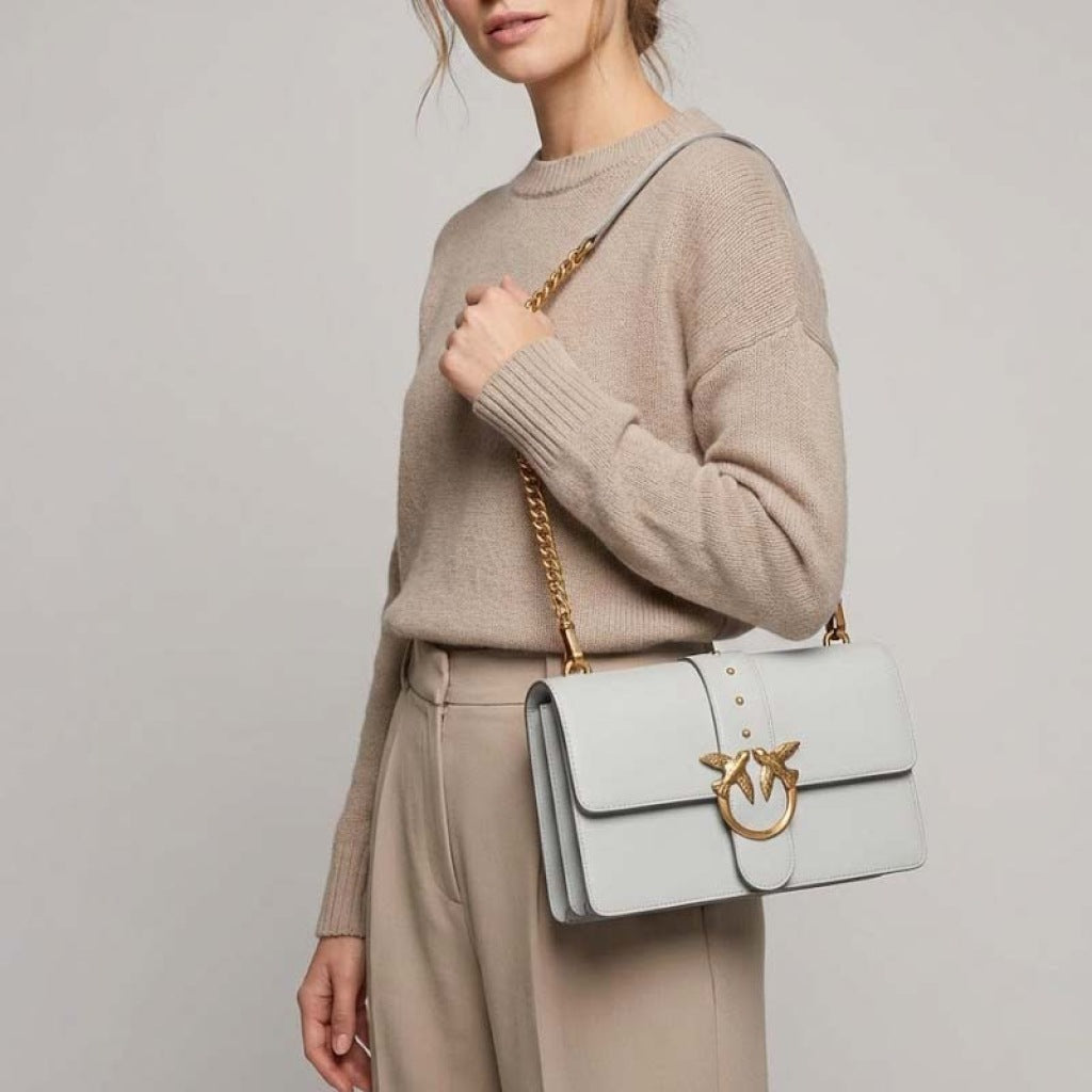 PINKO  LOVE ONE CLASSIC ST. CL  en color GRIS  (6)