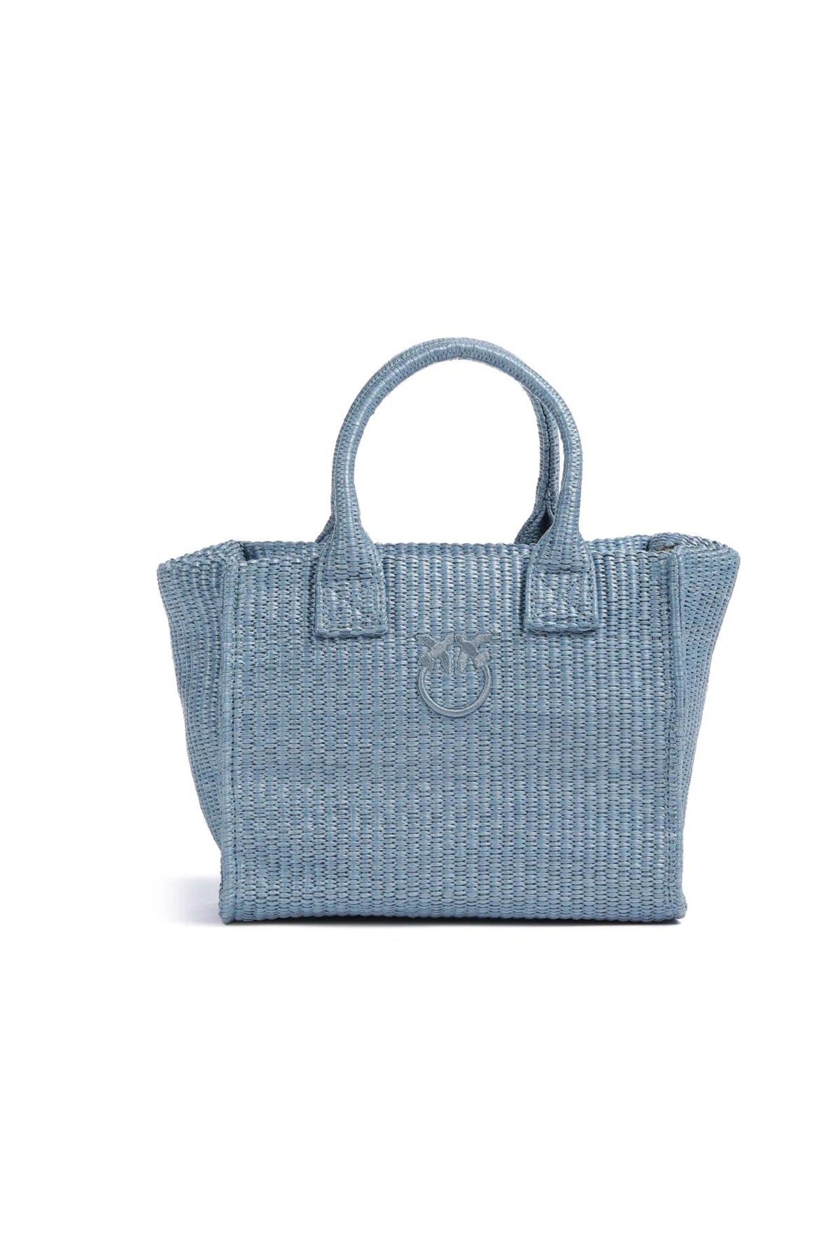 PINKO BEACH SHOPPER MINI en color AZUL  (4)