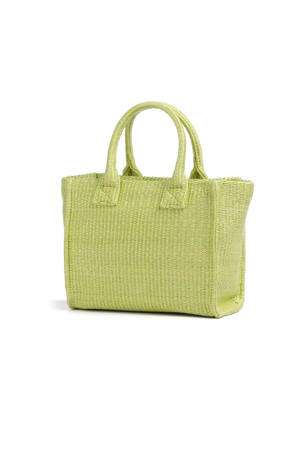 PINKO BEACH SHOPPER MINI en color VERDE  (2)