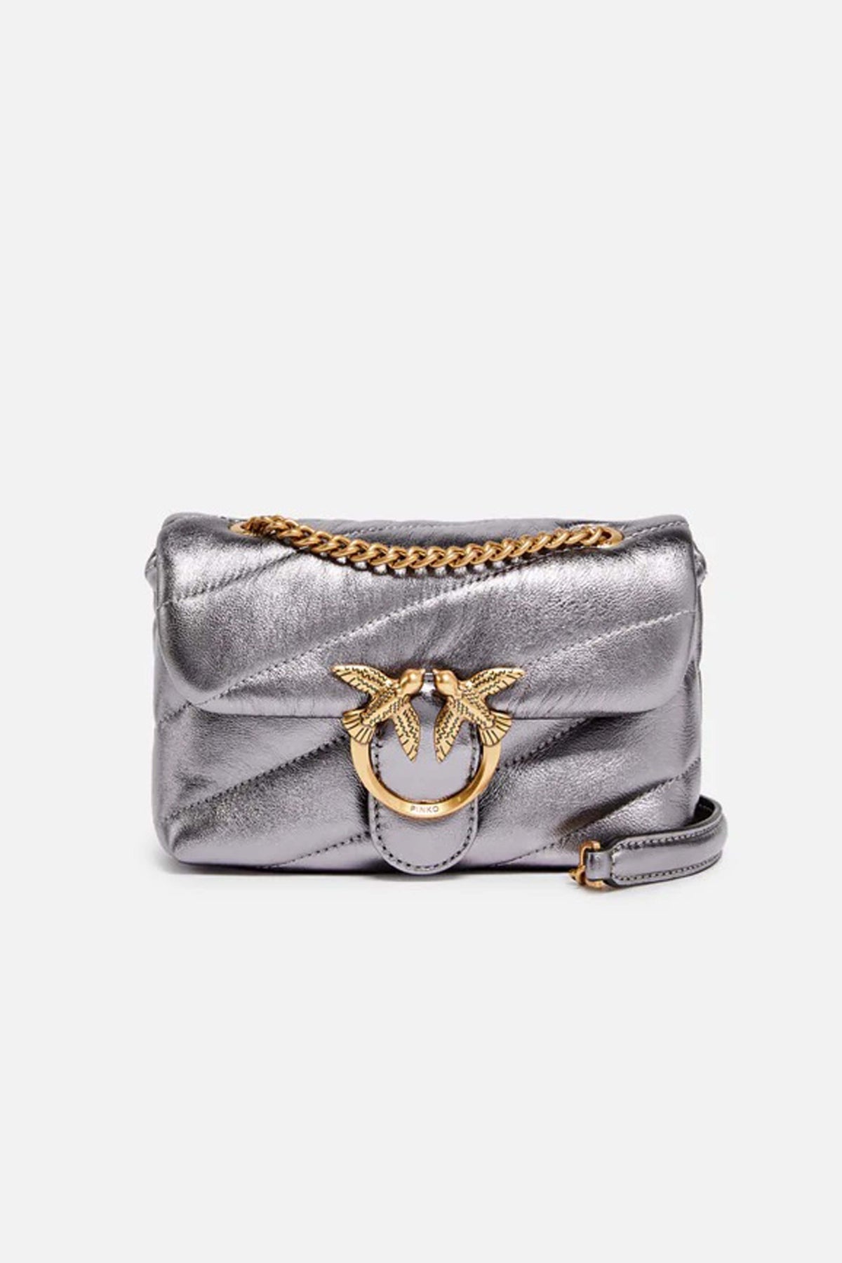 PINKO LOVE PUFF BABY en color GRIS  (3)